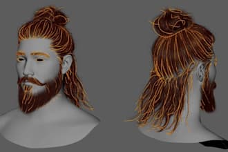 create 3d realistic unreal engine custom metahuman character design