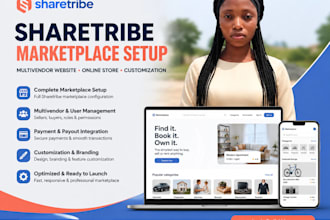 setup sharetribe marketplace website sharetribe multivendor online store