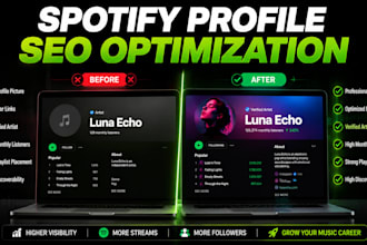 optimize your spotify for artists profile and SEO tags