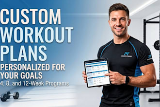 create personalized workout plans