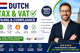 submit dutch income tax return digid vat compliance zzp vat filing