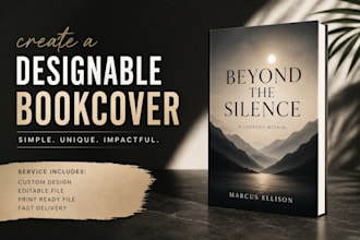 create a designable bookcover on canva