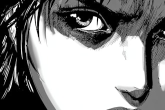 be manga comic book artist for comic book, graphic novel