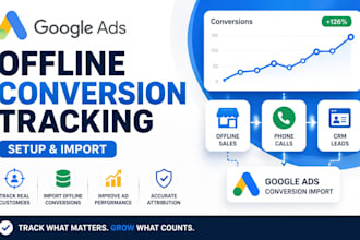 set up google ads offline conversion tracking and import conversions