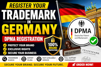 do germany dpma trademark registration for your brand or company name