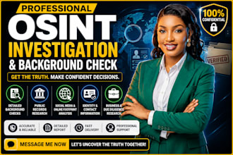 investigate scammers, fake profiles and expose online fraud using osint