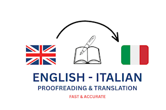 translate and proofread texts