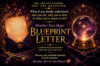 create your personalized blueprint letter for self discovery