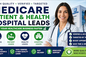 provide verified medicare, patient, hospital and health leads