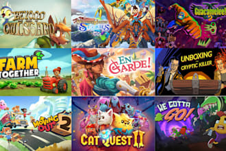 draw steam capsule game banner cover artwork steam storefront page image artist