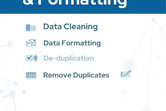 clean and format your excel or csv  files