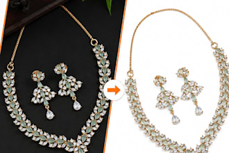 do manual clipping path, background removal