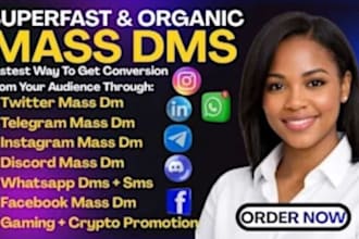 grow and manage instagram account, send instagram mass dms to targeted audiences
