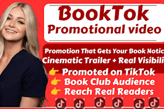 personalized marketing strategy booktok do ebook booktok promotion trailer video