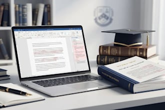 edit and refine your thesis dissertation research paper and academic manuscript