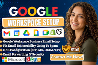 it support for google workspace fix email deliverability