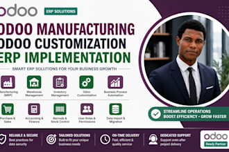 do odoo manufacturing odoo customization erp implementation warehouse management