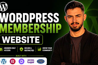 build a membership website with memberpress,paid membership pro or subscription