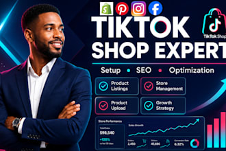 set up optimize tiktok shop fix tiktok shop dropshipping tiktok shop marketting