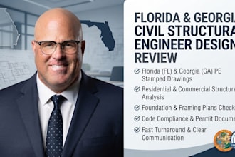 be your florida and georgia civil structural engineer design review