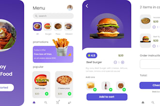 develop online food delivery app, restaurant ordering app, food booking app
