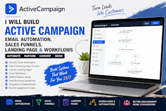 setup activecampaig newsletter lead generation automation welcome email series