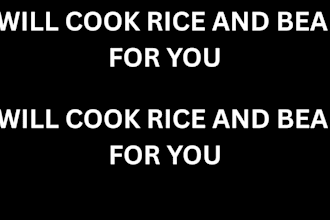 teach you how to cook rice and stew