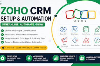 setup zoho crm clay hubspot apollo io zapier make dubsado crm crm auutomation