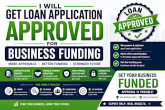 get loan application approved for business funding