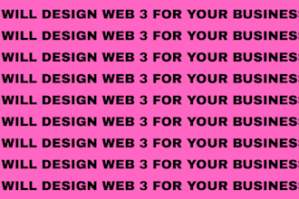 do a website design for you using webgl html