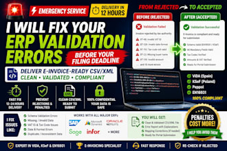 clean your invoice data validate against vida ksef en16931 filing b4 deadline