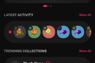 design a modern app UI UX