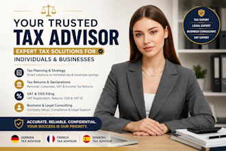 be german tax advisor steuerberater french spanish tax return vat expert