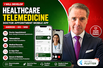 develop healthcare telemedicine doctor appointment mobile app