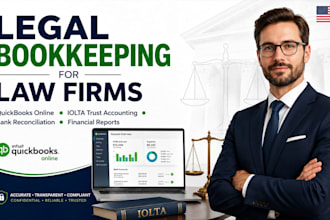do legal and law firm bookkeeping, iolta trust accounting using quickbooks xero