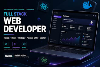 develop a scalable full stack mern and next js web app