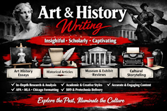 handle art and history related tasks