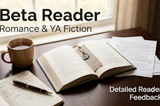 beta read your romance or ya novel