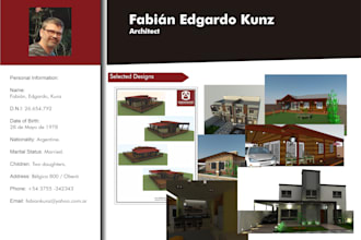 be your architect for 2d cad drawings and architectural design