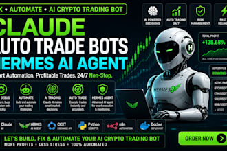 setup jarvis ai crypto bot trading bot claude auto trading bot hermes polymarket