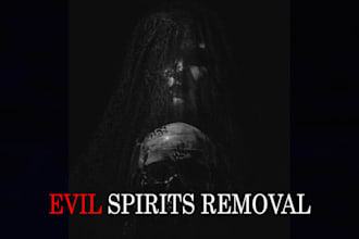 remove entity attachment, evil spirit, demon posession, negative energy for you