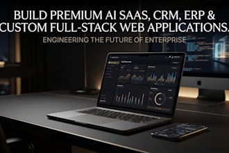 premium ai saas crm erp and custom web solution