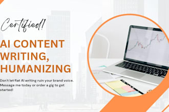 generate ai content and humanize chatgpt text