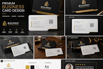 premium professional business card design
