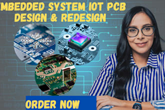 design esp32, stm32, arduino, iot pcb for smart home robotics and wearable tech