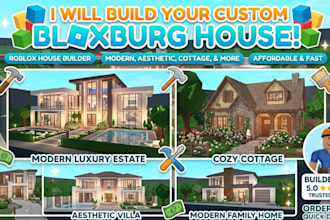 build your custom bloxburg house in roblox