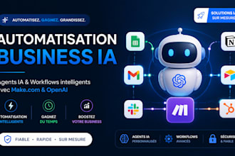 make com ai business automation, make com ai agent development