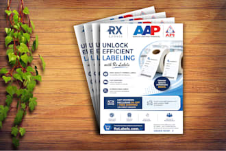 create modern flyer design for business and events