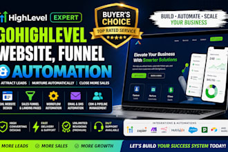 gohighelevel website ghl landing page sales funnel ghl automation zoho api crm