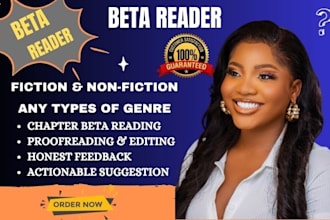 beta read critique, fiction and nonfiction beta reader, alpha beta reader